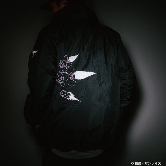 PRE-ORDER : STRICT-G NANGA "Mobile Suit Gundam Char's Counterattack" AURORA STAND JACKET Down Jacket