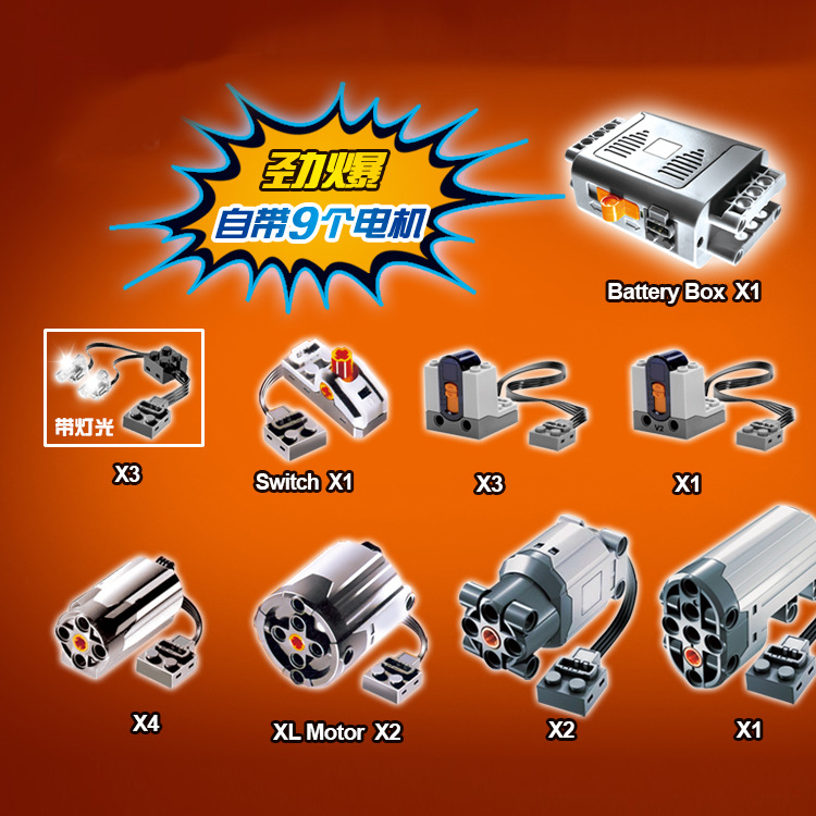 Lepin 23008 Wing Body Truck 4380pcs