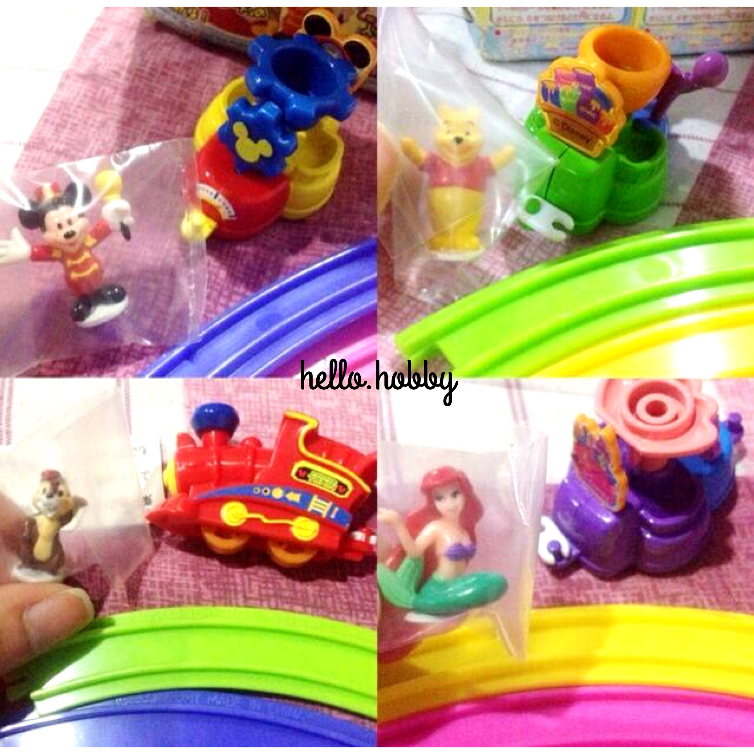 Disney Mickey And Friends Train Set by Tomy (Set of 4)