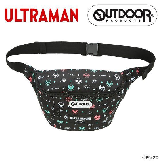 PRE-ORDER : Ultraman Series × OUTDOOR PRODUCTS Waist Bag