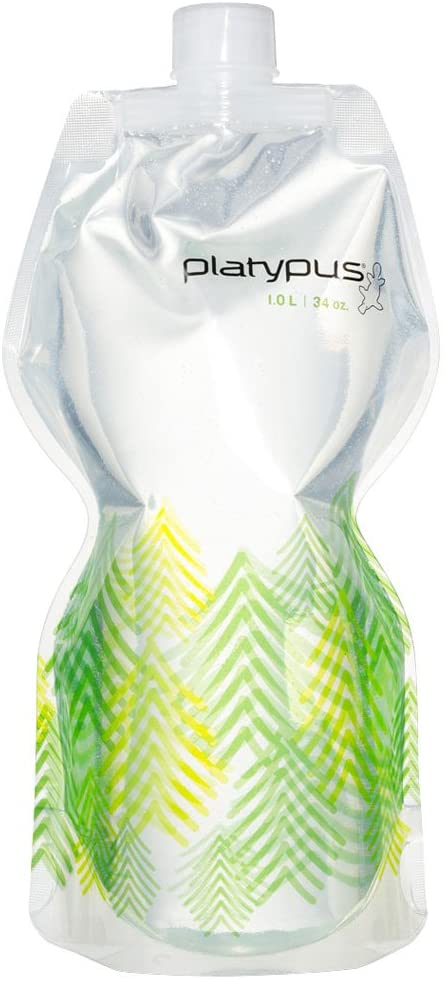 Platypus 1.0L Soft Bottle Mountain Green