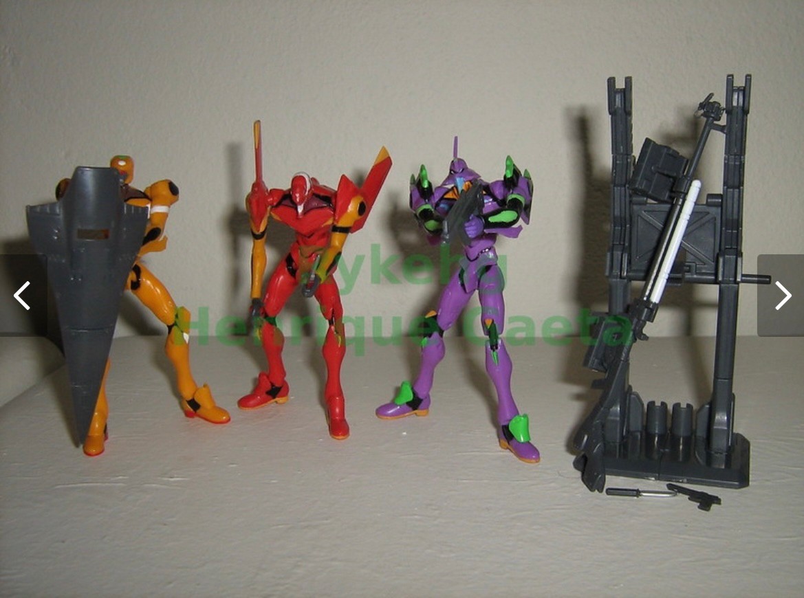 กาชาปอง อีวา อีวานเกเลี่ยน Ultimate Action Evangelion vol. 1 Gashapon by Bandai (Set of 5)