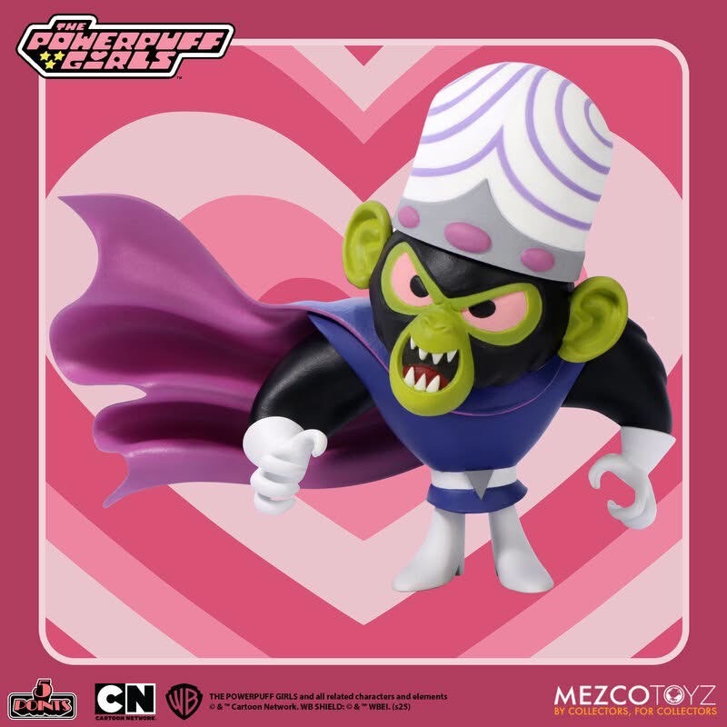 Pre-order : 5 Points Powerpuff Girls Set by Mezco Toyz (Set of 4)