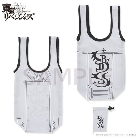 PRE-ORDER : Tokyo Revengers Special Attack Uniform Motif Eco Bag with Storage Bag (6 types in total)