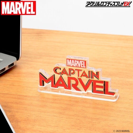PRE-ORDER : Acrylic Logo Display EX Captain Marvel Logo