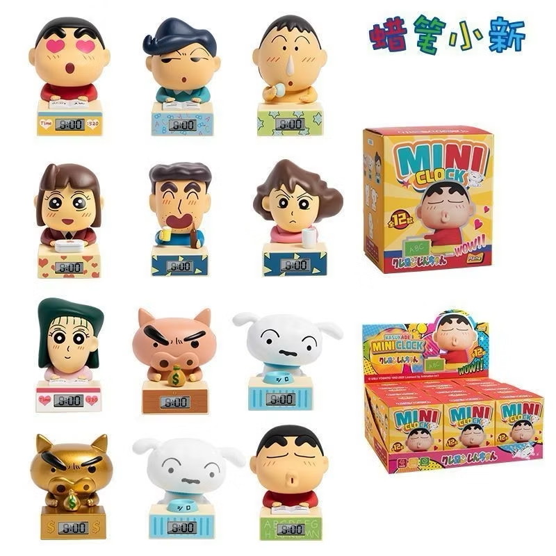 โมเดล นาฬิกา ชินจัง ได้ 1ตัว - Crayon Shinchan - Mini Clock Kazukabe Series by Maihe