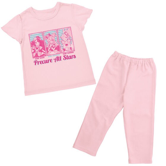 PRE-ORDER : Pretty Cure 2TOPS Pajamas
