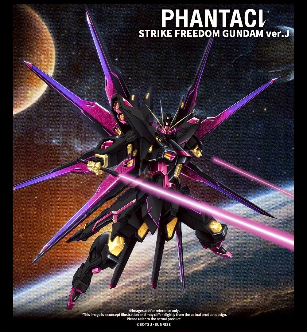 PRE-ORDER : METAL BUILD PHANTACI STRIKE FREEDOM GUNDAM ver.J