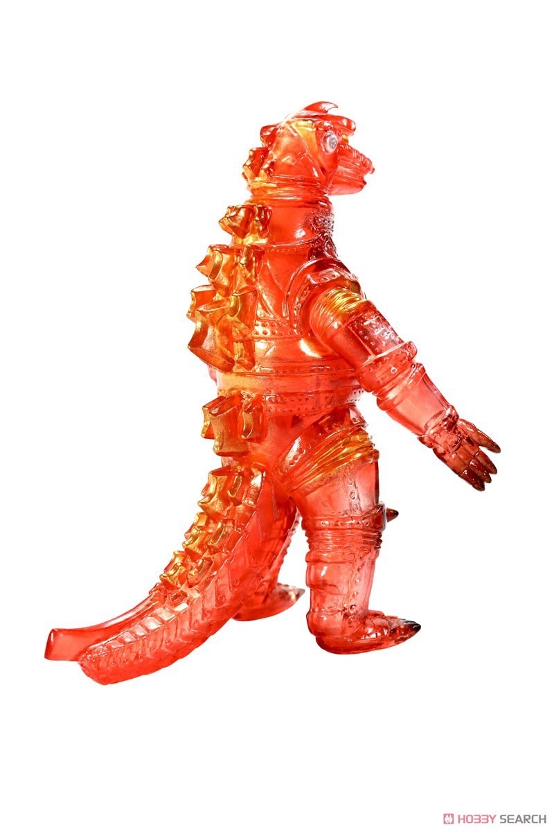 Godzilla - CCP Middle Size Series Godzilla EX Vol.4 Mechagodzilla (1974) Clear Red Ver. Soft Vinyl (Lot JP) by CCP