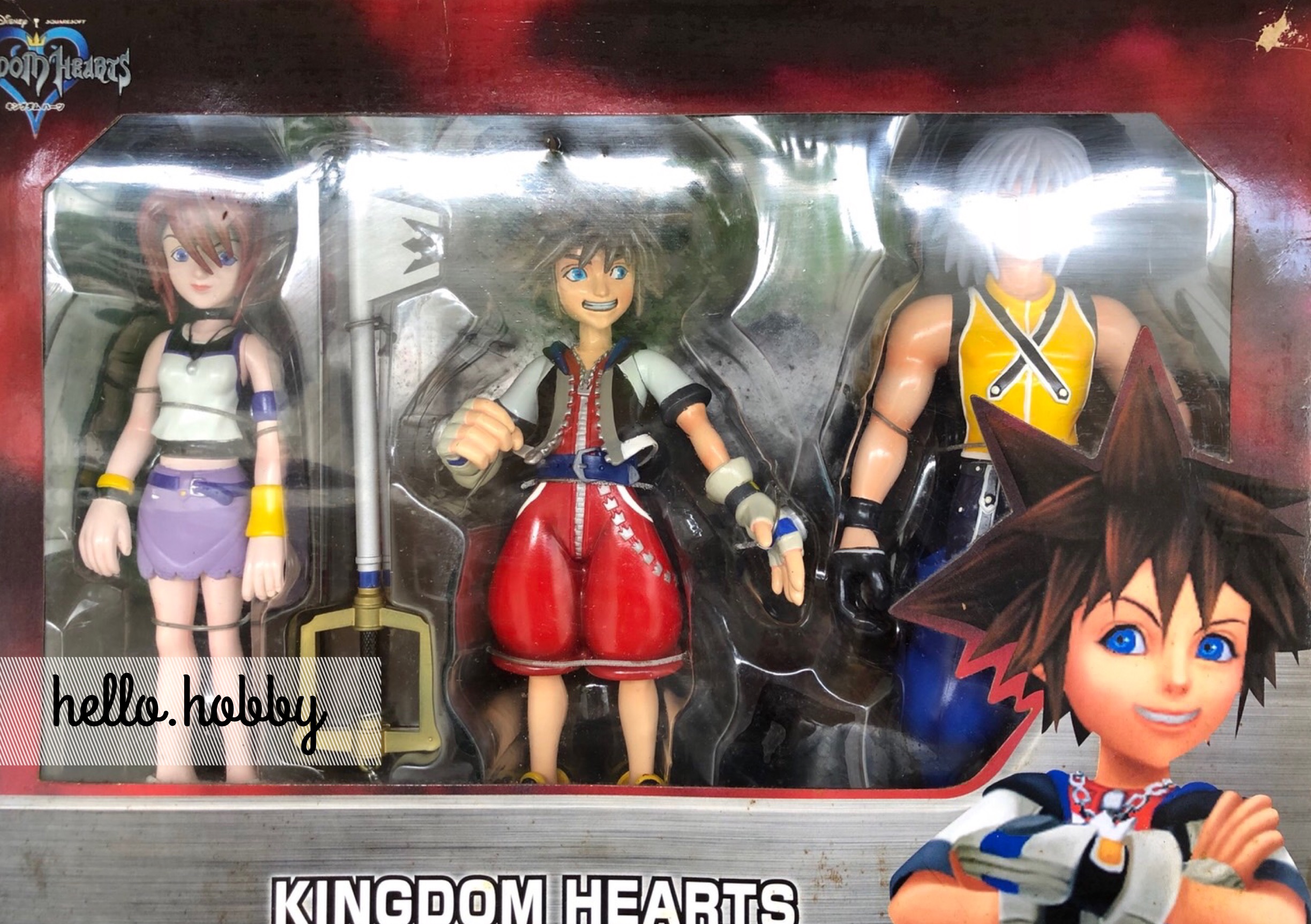 Kingdom Hearts Soft Figure DX 3Pack Set by Tomy