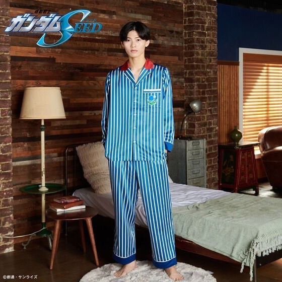 PRE-ORDER : ONOFFYFREE Mobile Suit Gundam SEED Satin Pajamas