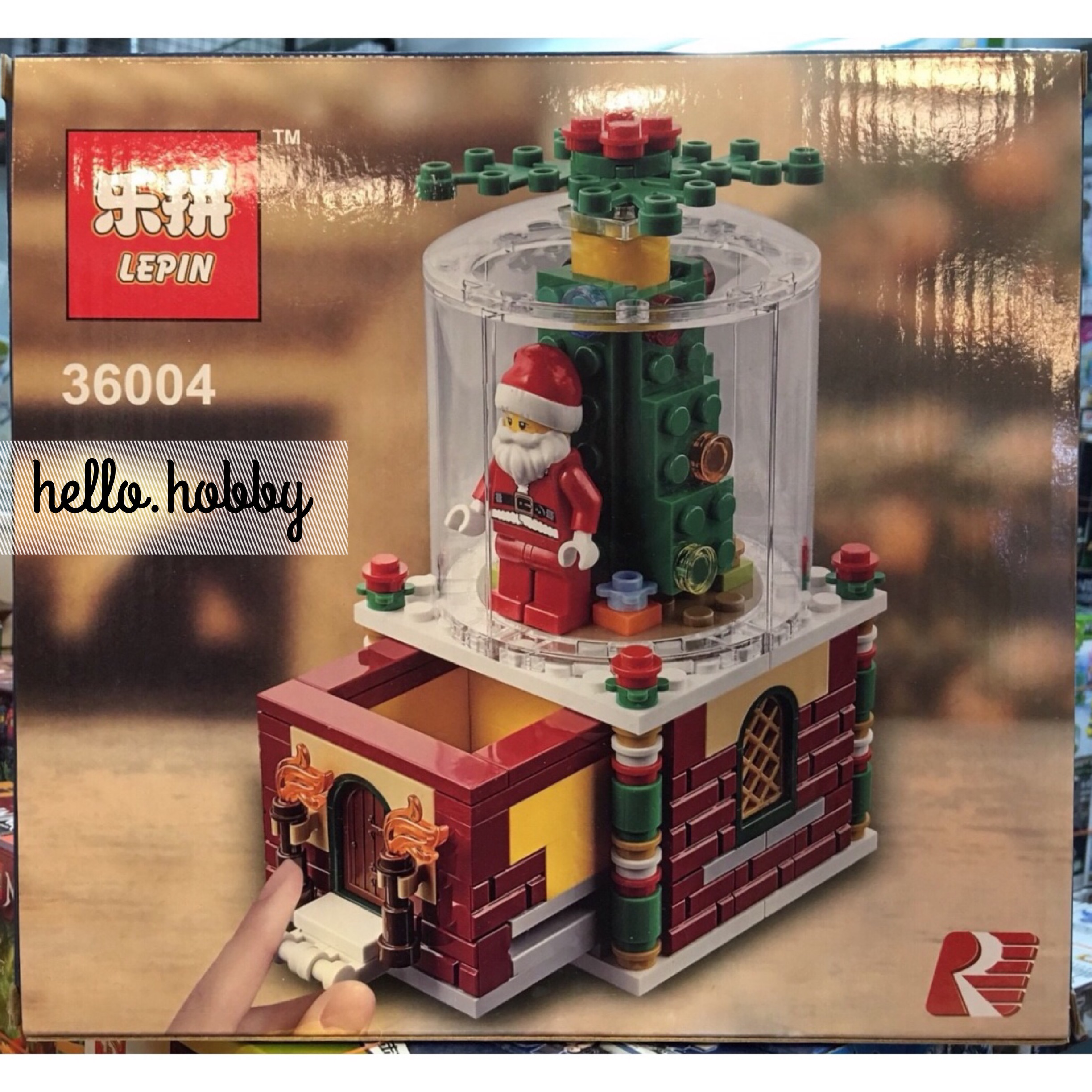 Lepin 36004 Snow Globe 241pcs