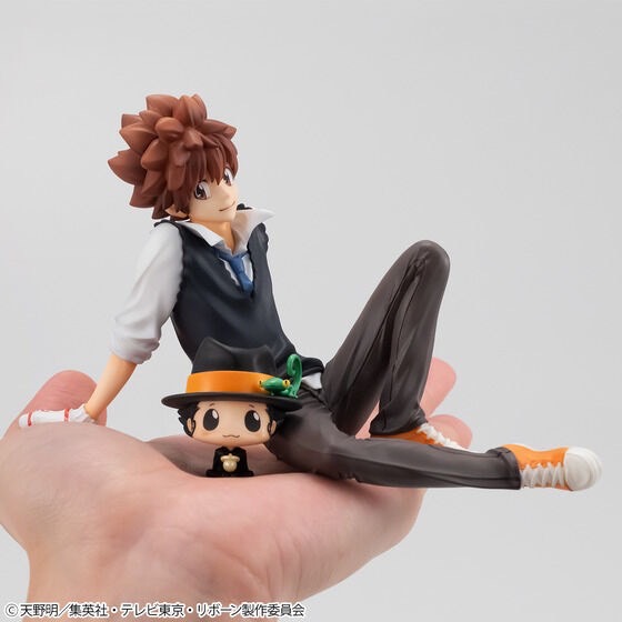 PRE-ORDER : G.E.M. Series Katekyo Hitman Reborn! Palm-sized Tsuna-kun & Reborn / Hibari-san & Hibird Set