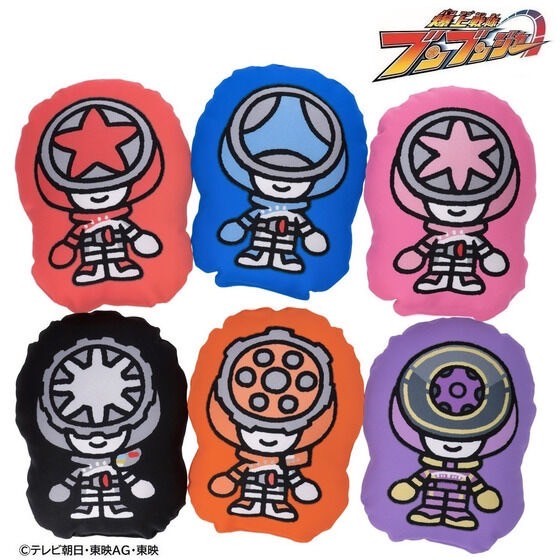 PRE-ORDER : Bakuage Sentai Boonboomger Mini Character Mini Cushion (6 types)