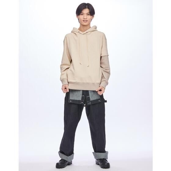 PRE-ORDER : Bakuage Sentai Boonboomger x meagratia Bun Black/Jou Akuse Hoodie