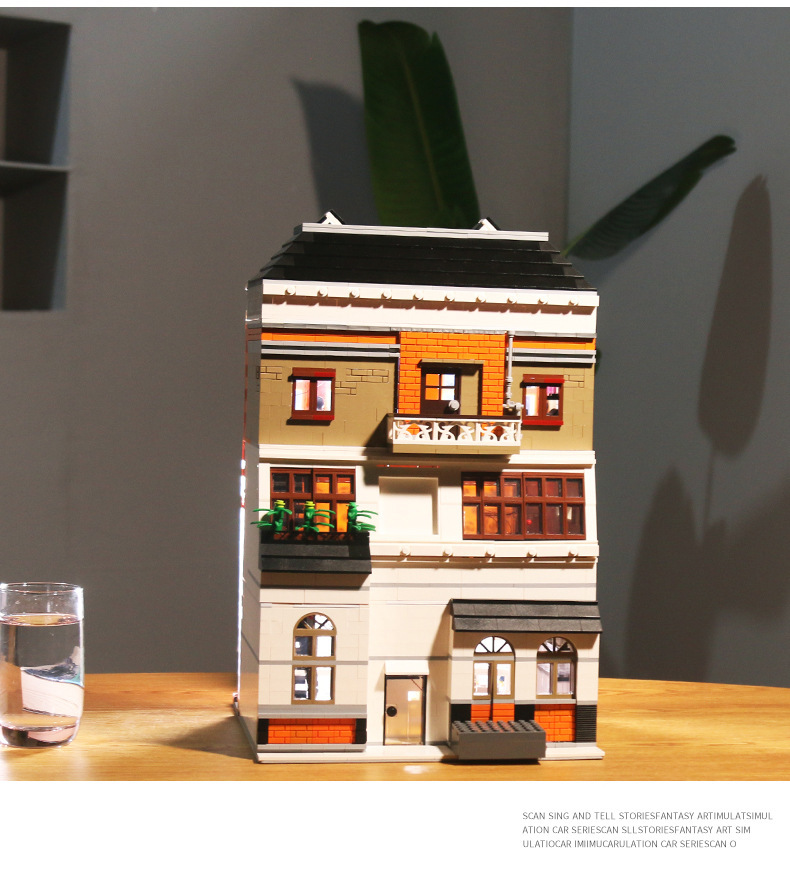 Mould king 16021 CHANEL AMSTERDAM 3800pcs