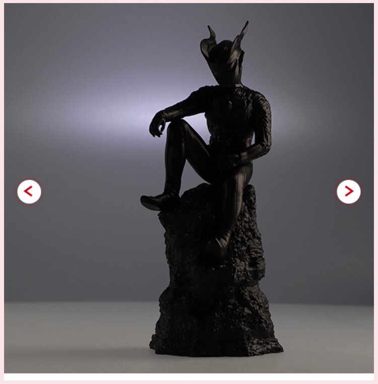 PRE-ORDER : Desk World Black Collection Ultraman Zero 37882 << Ultraman SHOP Limited >>