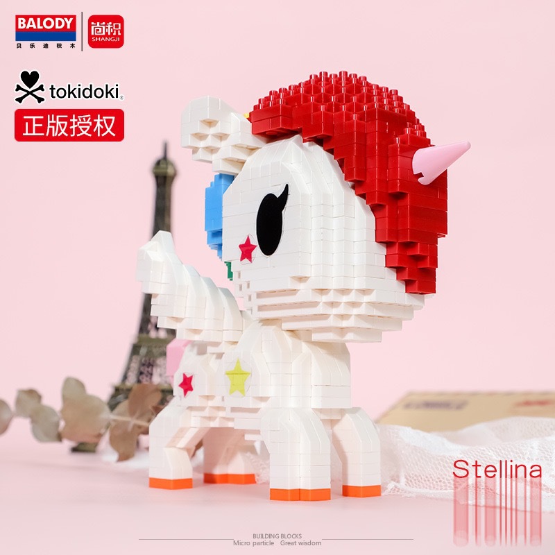 Balody 18190-18191, 18198-18200 Tokidoki Unicorn