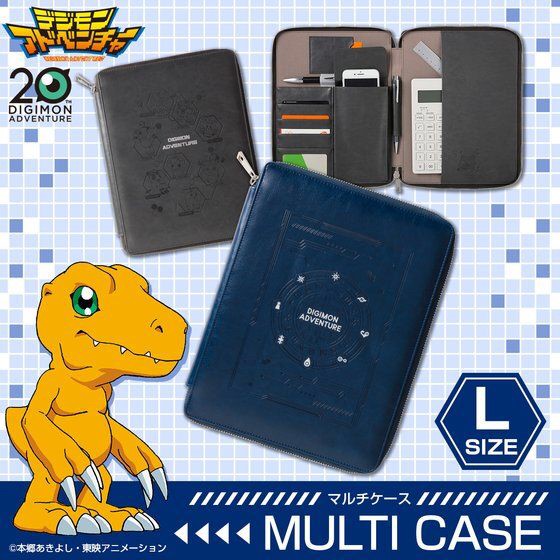 PRE-ORDER : Digimon Adventure Multi Case Size L (All 2 types)