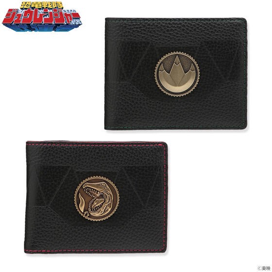 PRE-ORDER : Kyoryu Sentai Zyuranger Genuine Leather Bi-fold Wallet (2 types in total)
