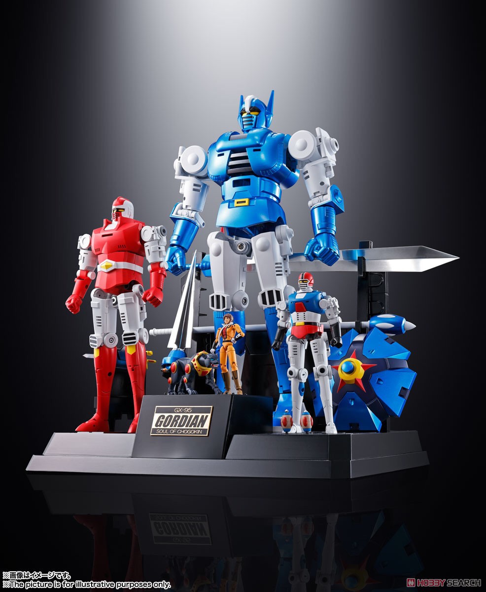 Soul of Chogokin - GX-95 Gordian Warrior by Bandai