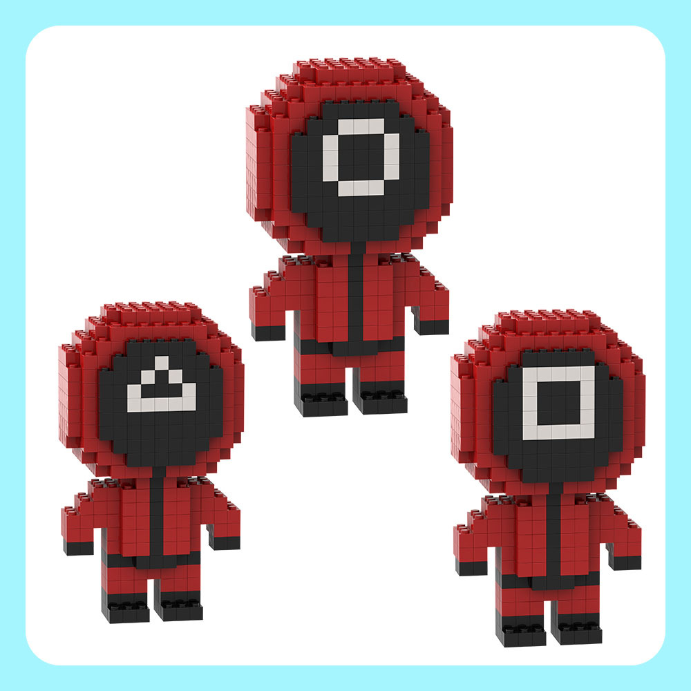 HM 1031 - 1033 Squid Game เล่นลุ้นตาย (แบบกึ่งเฟือง)