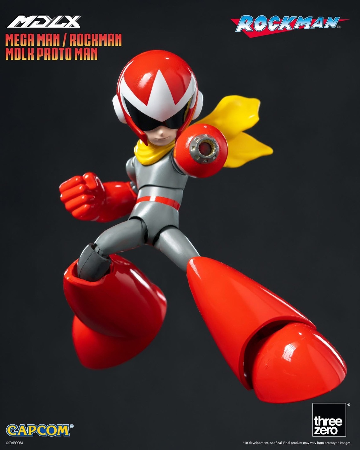 Pre-order : Rockman / Mega Man MDLX Proto Man by Threezero