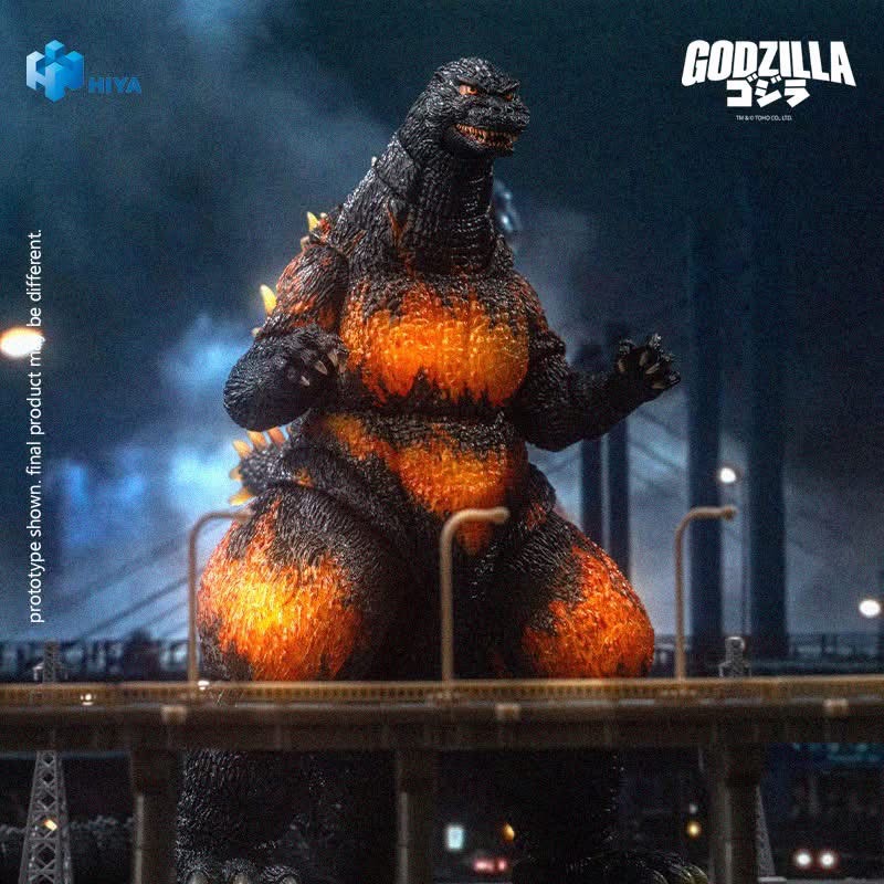 Pre-order : EXQUISITE BASIC Series Godzilla vs. Destoroyah (1995) Burning Godzilla Action Figure by Hiya Toys