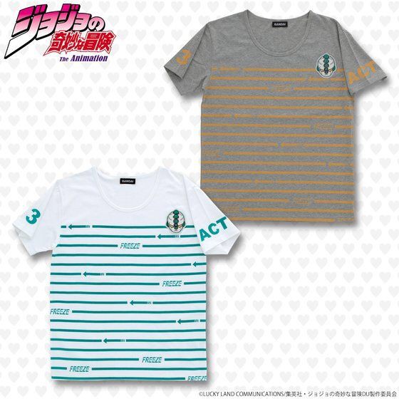 PRE-ORDER : JoJo's Bizarre Adventure: Diamond Is Unbreakable Patch T-shirt Echoes ACT3