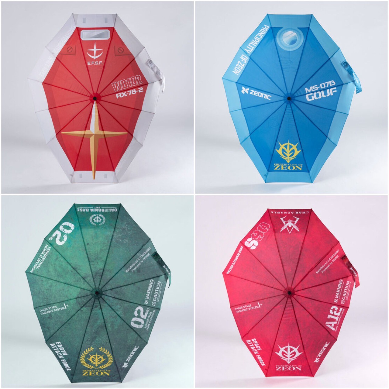 PRE-ORDER : Mobile Suit Gundam Gundam Shield Umbrella
