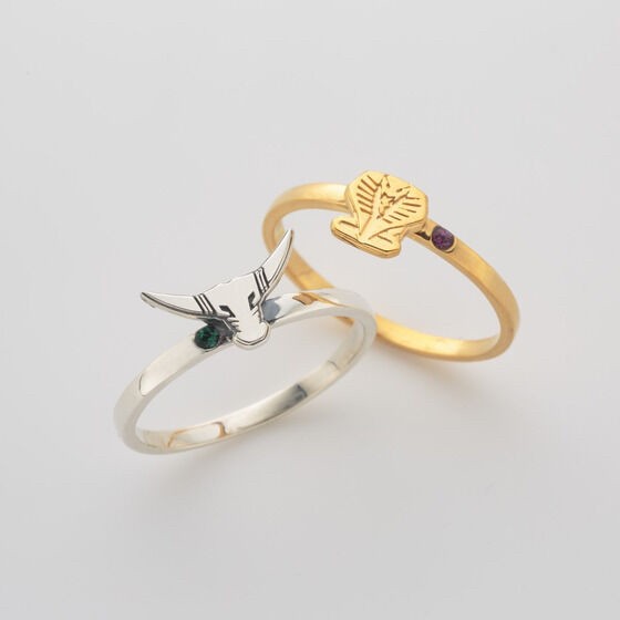 PRE-ORDER : Kamen Rider Ryuki VS Kamen Rider Zolda/Kamen Rider Ouja Ring Set