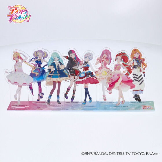 PRE-ORDER : Aikatsu! Series Acrylic Stand (DCDver.) Aikatsu Planet! Set