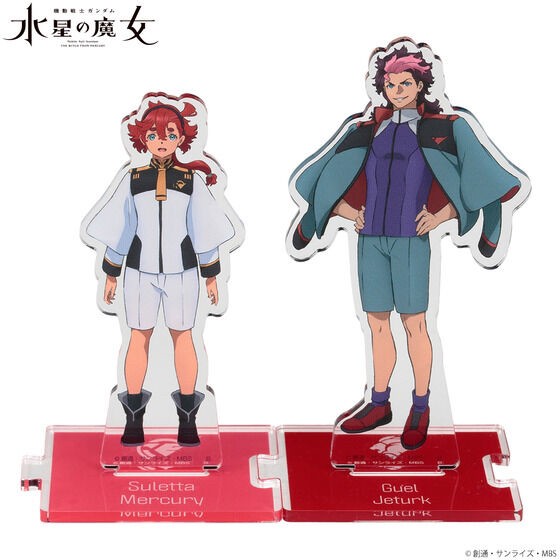 PRE-ORDER : Mobile Suit Gundam The Witch from Mercury Connected Acrylic Stand (5 types in total)