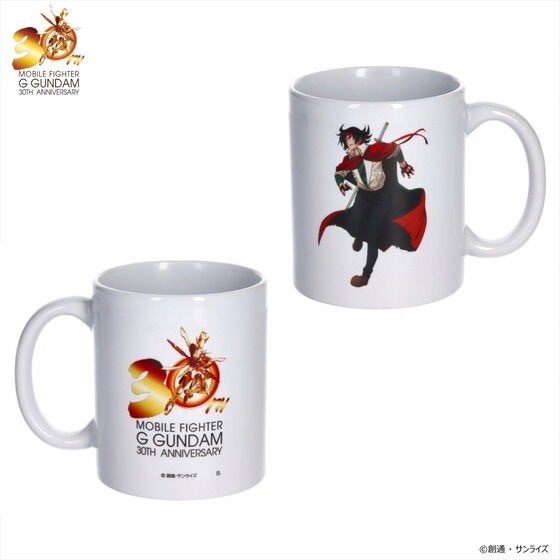 PRE-ORDER : Mobile Fighter G Gundam 30th Anniversary Illustration Mug