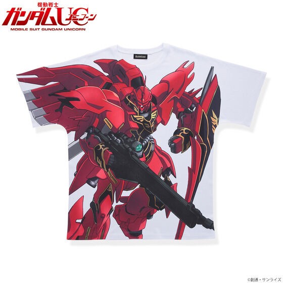 PRE-ORDER : Mobile Suit Gundam UC Full Panel T-shirt 2nd