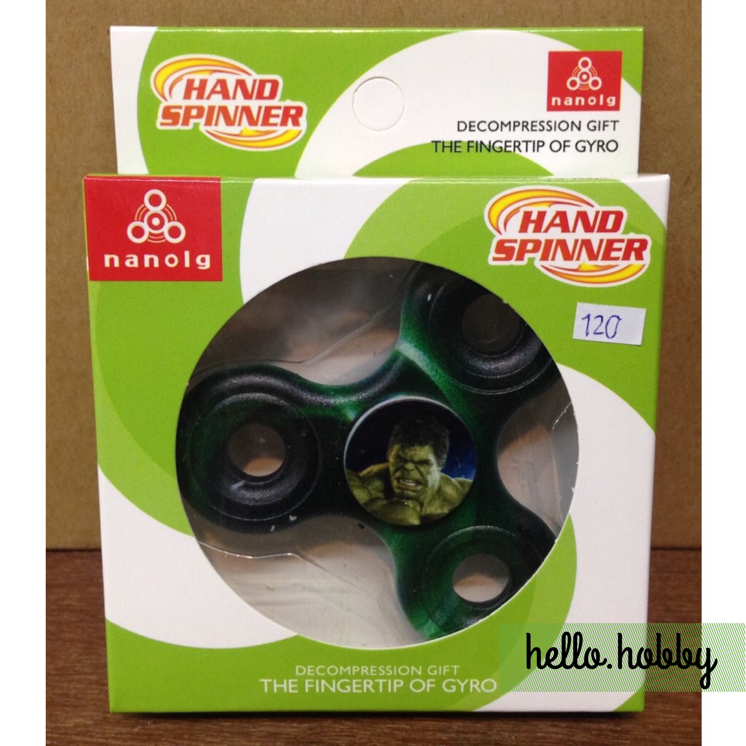 Fidget Spinner - The Avengers Hulk