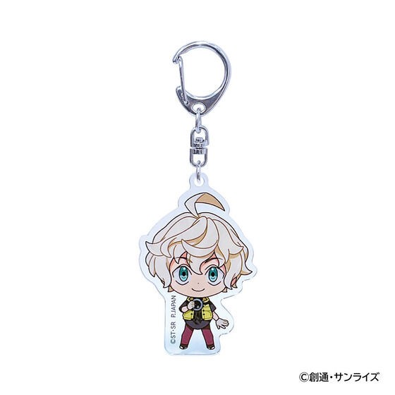 PRE-ORDER : "Mobile Suit Gundam Iron-Blooded Orphans" & "Wild Hunt" Trading Acrylic Keychain (BOX Sale)