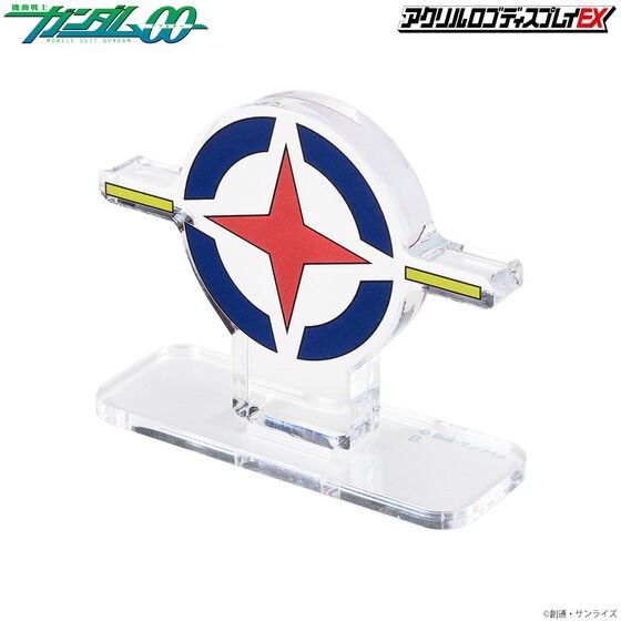 PRE-ORDER : Acrylic Logo Display EX Mobile Suit Gundam 00 AEU Mark