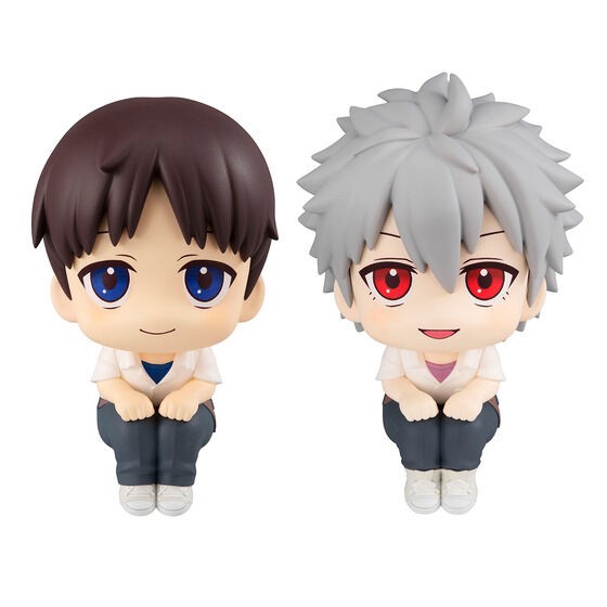 PRE-ORDER : Rukappu Evangelion New Theatrical Version Shinji Ikari & Kaworu Nagisa Set [Limited Bonus with Cushion]