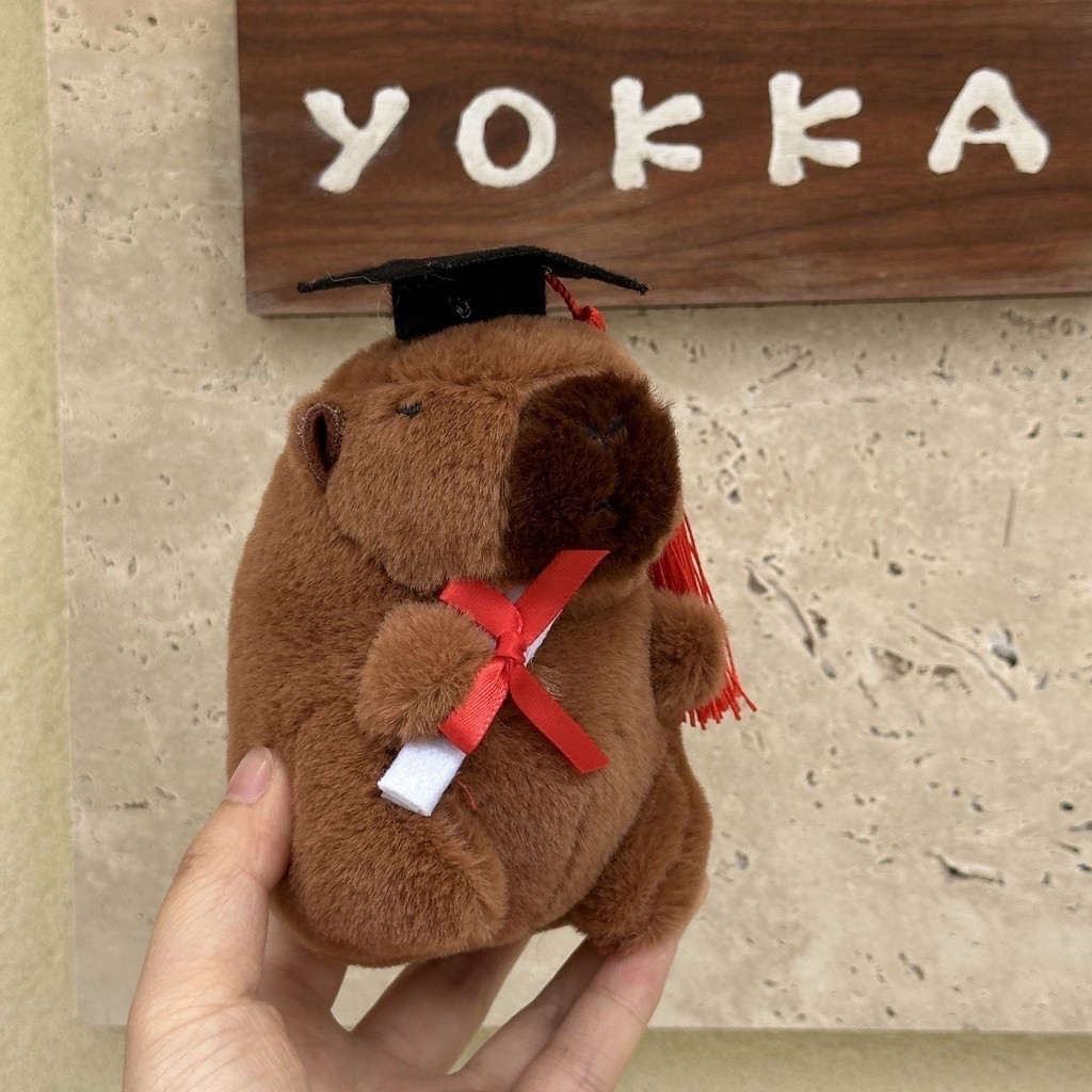 ตุ๊กตาพวงกุญแจ น้องหมีเนย / Mofusand / capybara