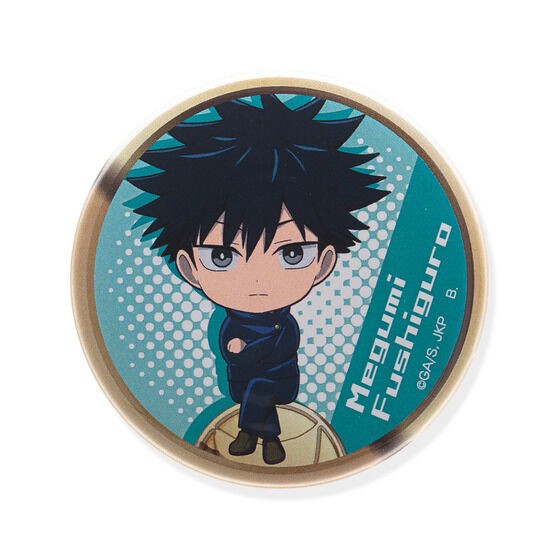 PRE-ORDER : [Hapikuro!] Jujutsu Kaisen Chokonto Nokkari Mini Character Can Badge (22 types in total) (Random)