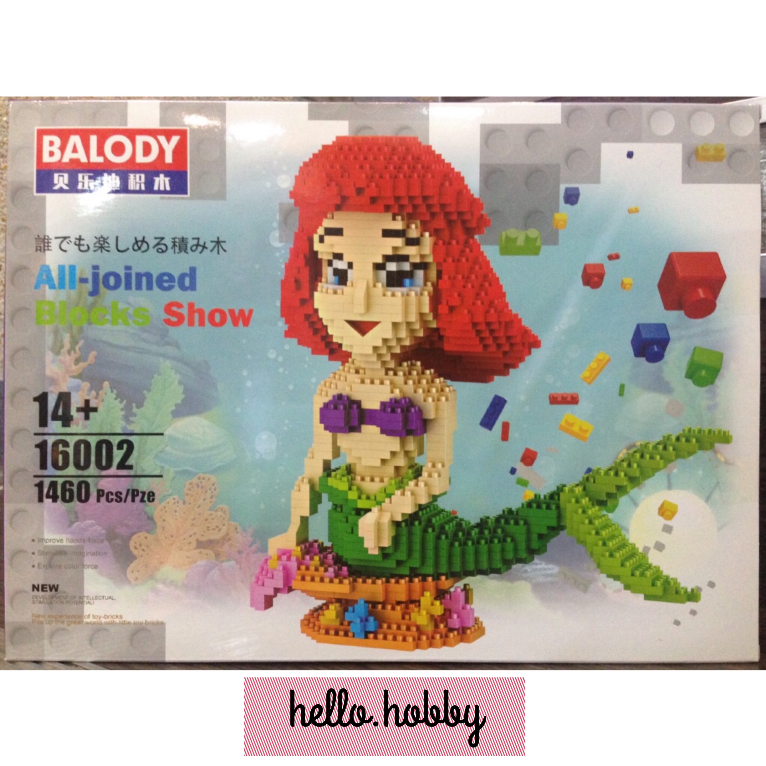 Balody 16002 Little Mermaid Ariel 1460pcs