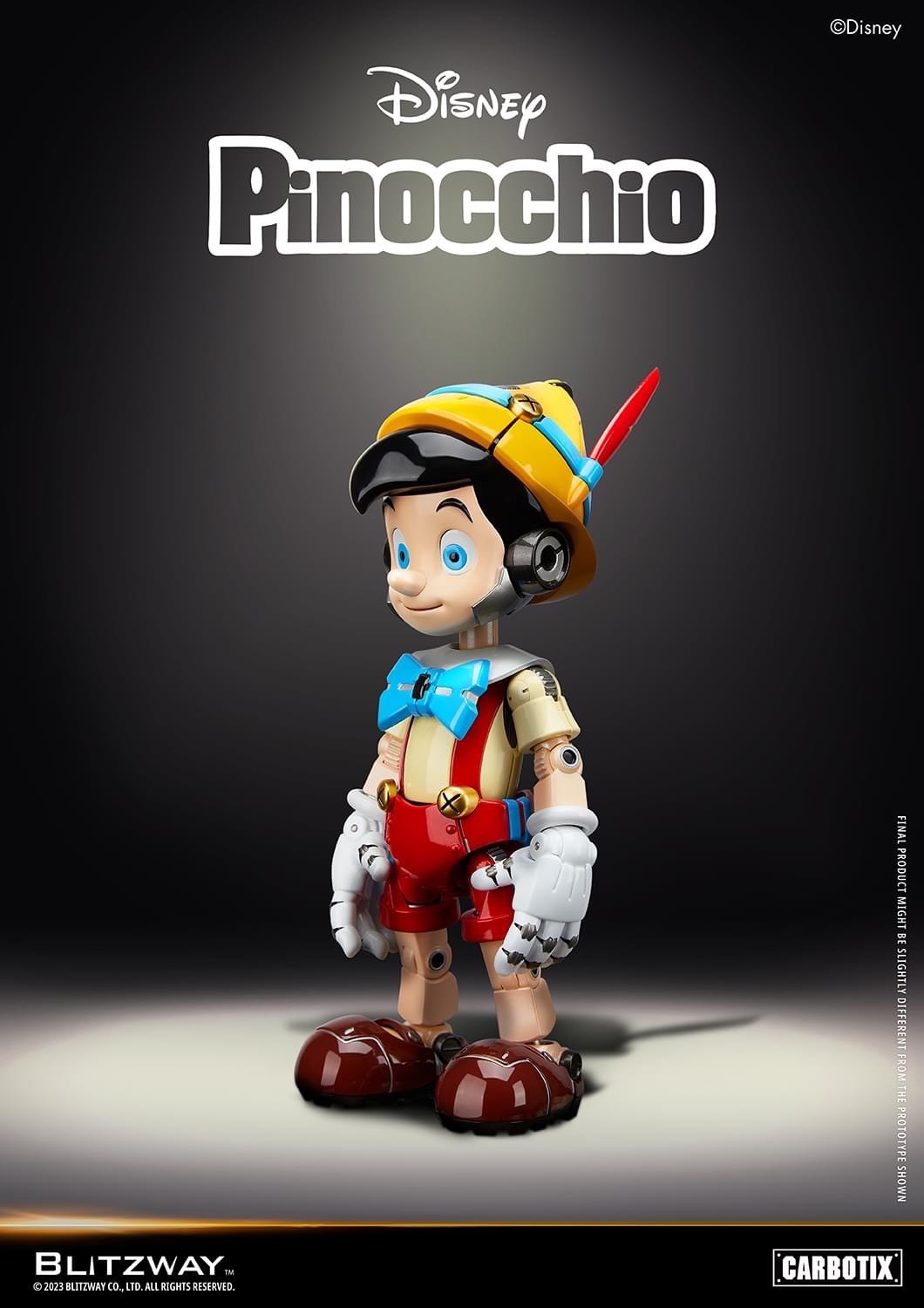 CARBOTIX - Disney Characters Series - Pinocchio by Blitzway x 5Pro Studio