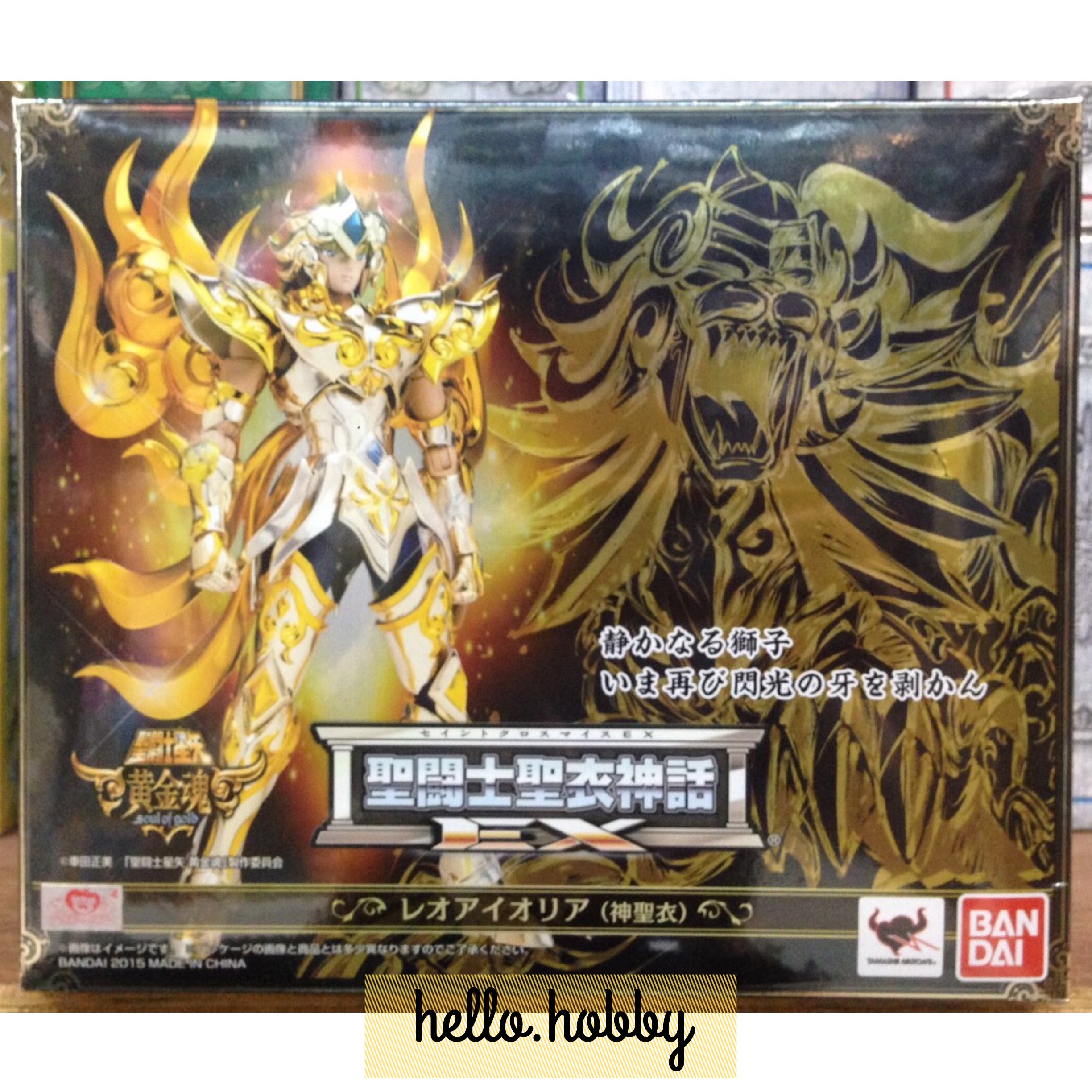 Saint Seiya Saint Cloth Myth EX Leo Aiolia (God Cloth) by Bandai