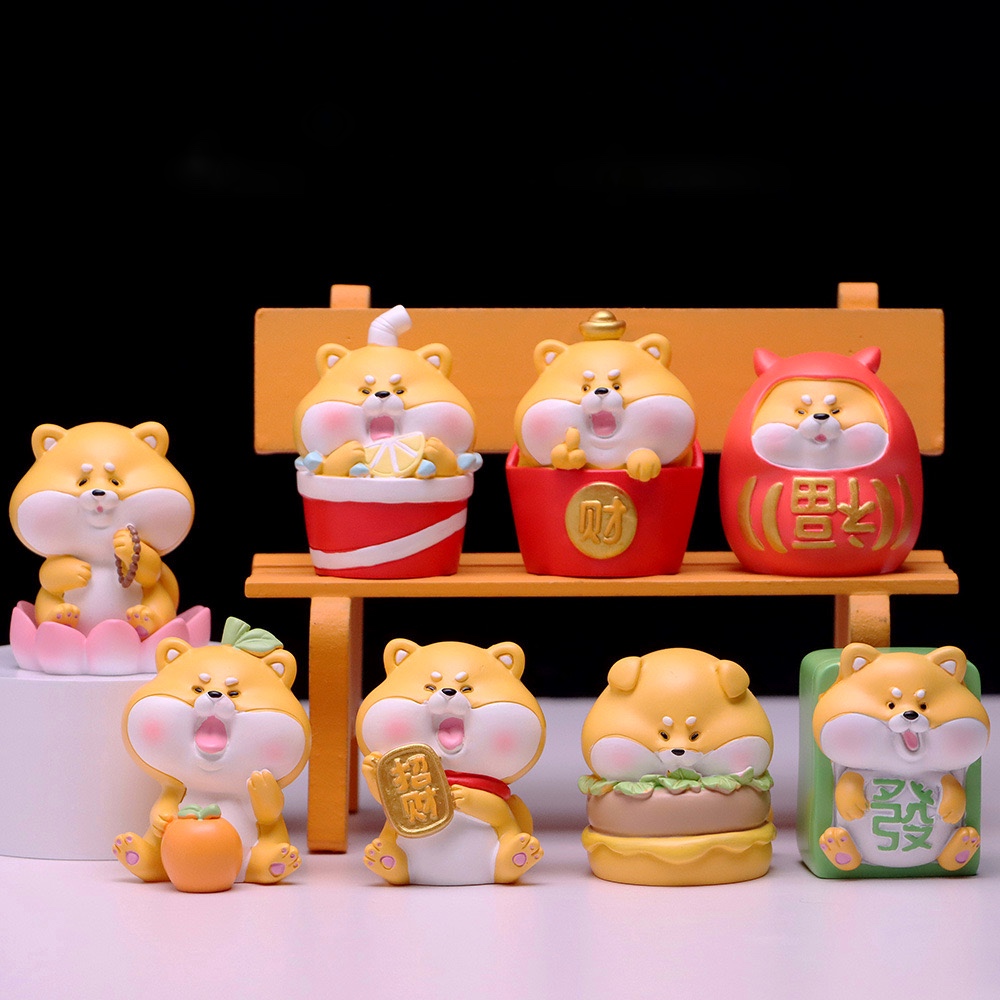 โมเดล ได้ 1 ตัว | Lucky Shiba Dog - More Than Billion Dollars Series by Romantic Light