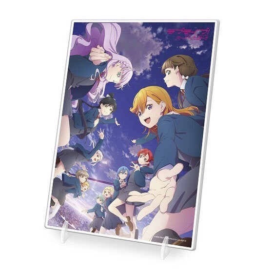 PRE-ORDER : Love Live! Super Star!! Yuigaoka Girls' High School Purchasing Department TV Anime 3rd Season Key Visual Acrylic Art Panel