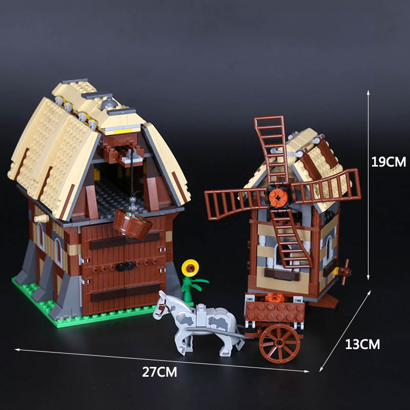 Lepin 16049 Mill Village Raid 742pcs