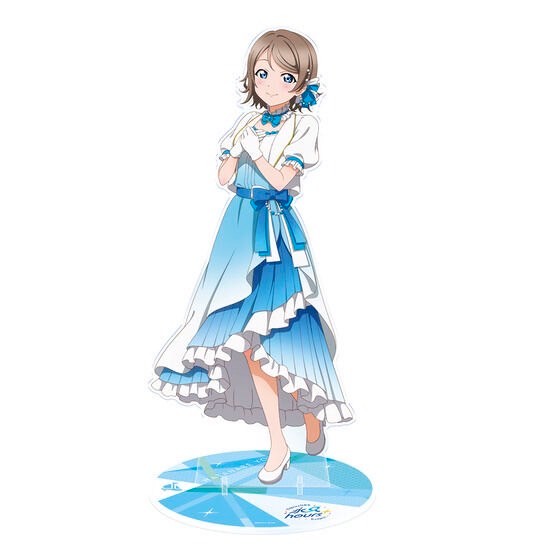 PRE-ORDER : Love Live! Sunshine!! Uranohoshi Girls' High School Store Aqours 9th Anniversary Memorial Goods 1/4 Scale BIG Acrylic Figure (9 Types)