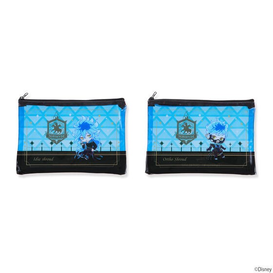 PRE-ORDER : Hapikuro! Disney Twisted Wonderland Original Illustration Clear Pouch (Random)