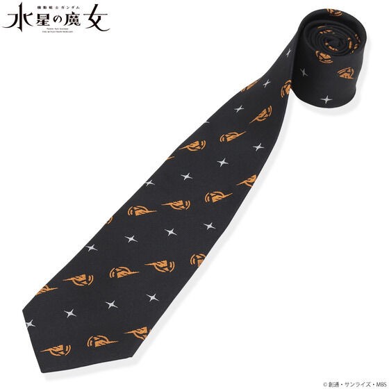 PRE-ORDER : Mobile Suit Gundam The Witch from Mercury Mark Design Necktie